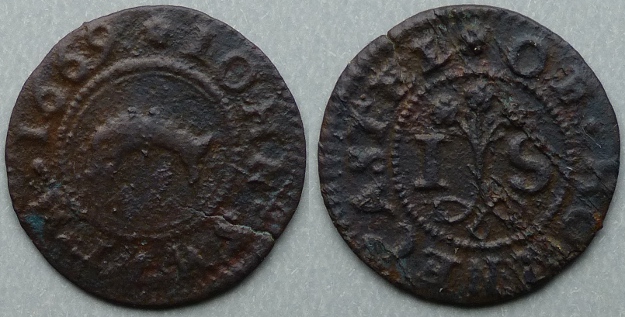 Horncastle, John Smith 1669 farthing